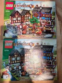LEGO Castle Medieval Market Village (10193) &mdash; No Box, Read Description
