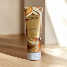 Nakery Beauty DULCE VANILLA Skin Toning Body Butter 10oz.  Sealed