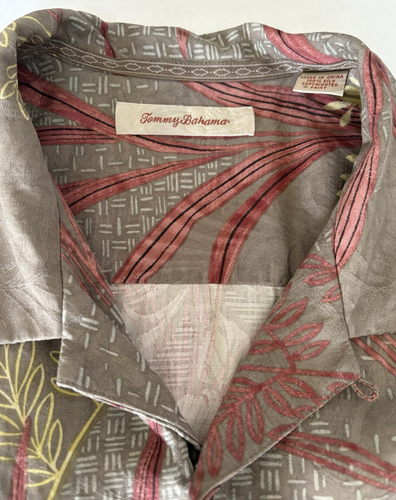 Chemise hawaïenne homme Tommy Bahamas XL 100% soie - Photo 2/3