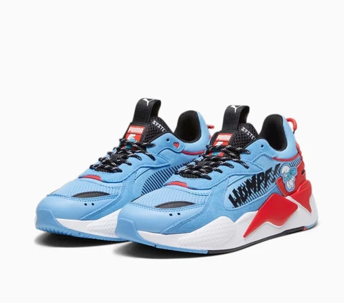 Red white and blue puma shoes deals