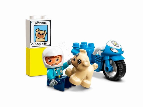 LEGO 10967 DUPLO Polizeimotorrad, Polizist und Hund - Picture 4 of 8