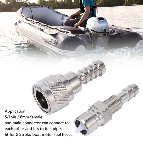2pcs Fuel Line Connector Male Female 3B2 70250 1 for Outboard 2 4 Stroke Engine