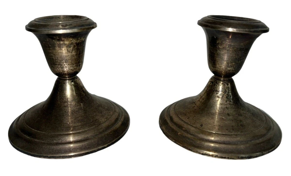Gorham sterling deals candlesticks 661