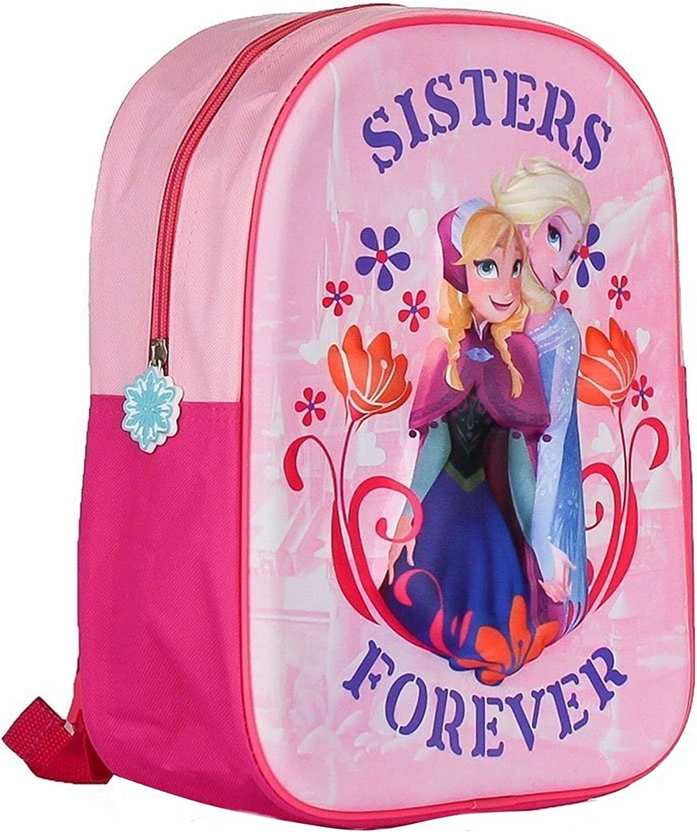 Official Disney Frozen 3d Anna Elsa Sisters Forever Junior