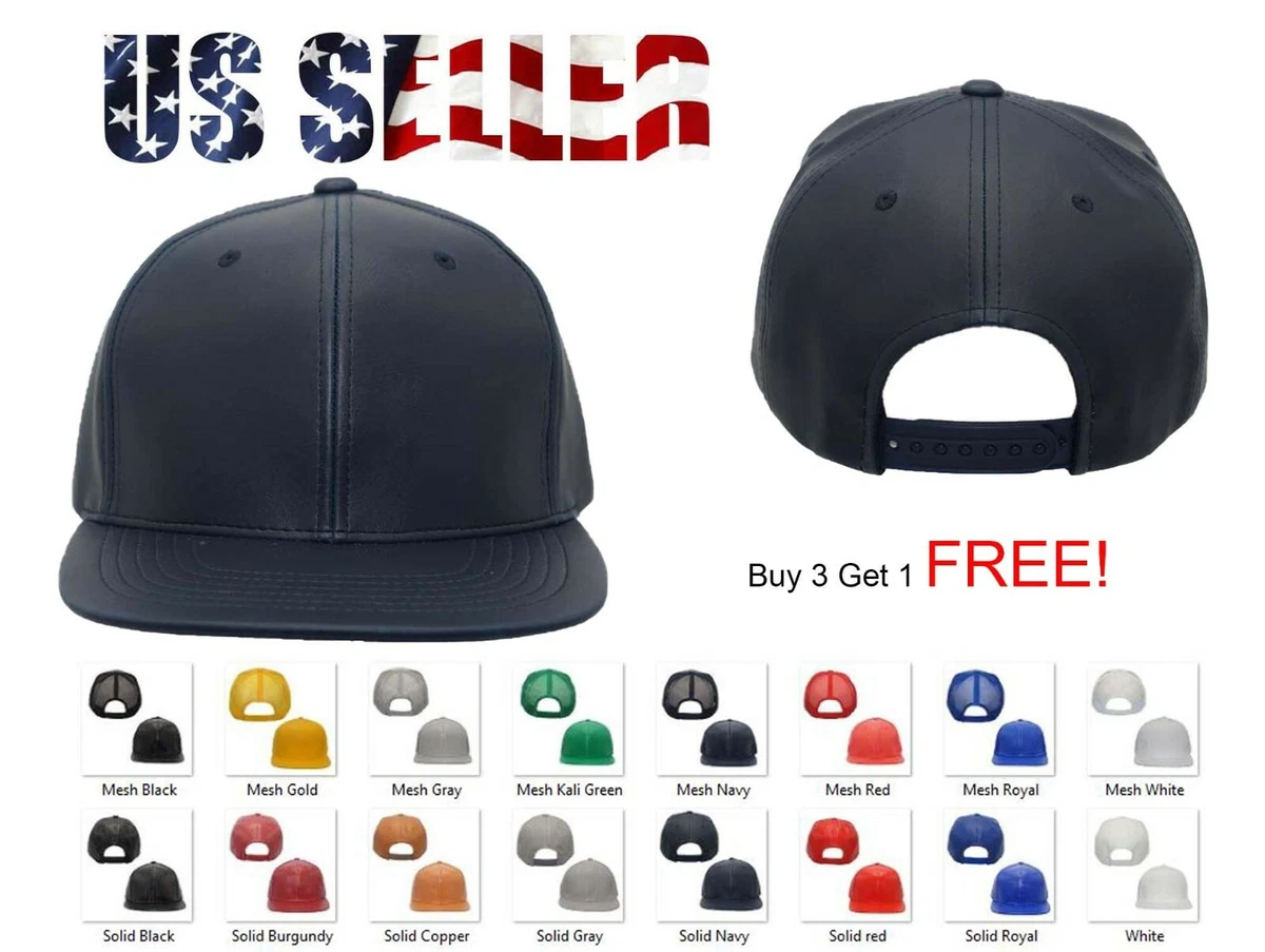Flat bill hats outlet ebay