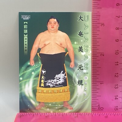 BBM Sumo Wrestling Card Genki Daimami Dragon 2024 Japan