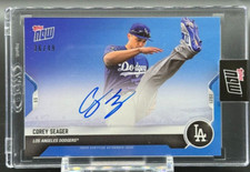 2021 Topps Now Corey Seager LA Dodgers Road to Opening Day 16-Card Set AUTO /49