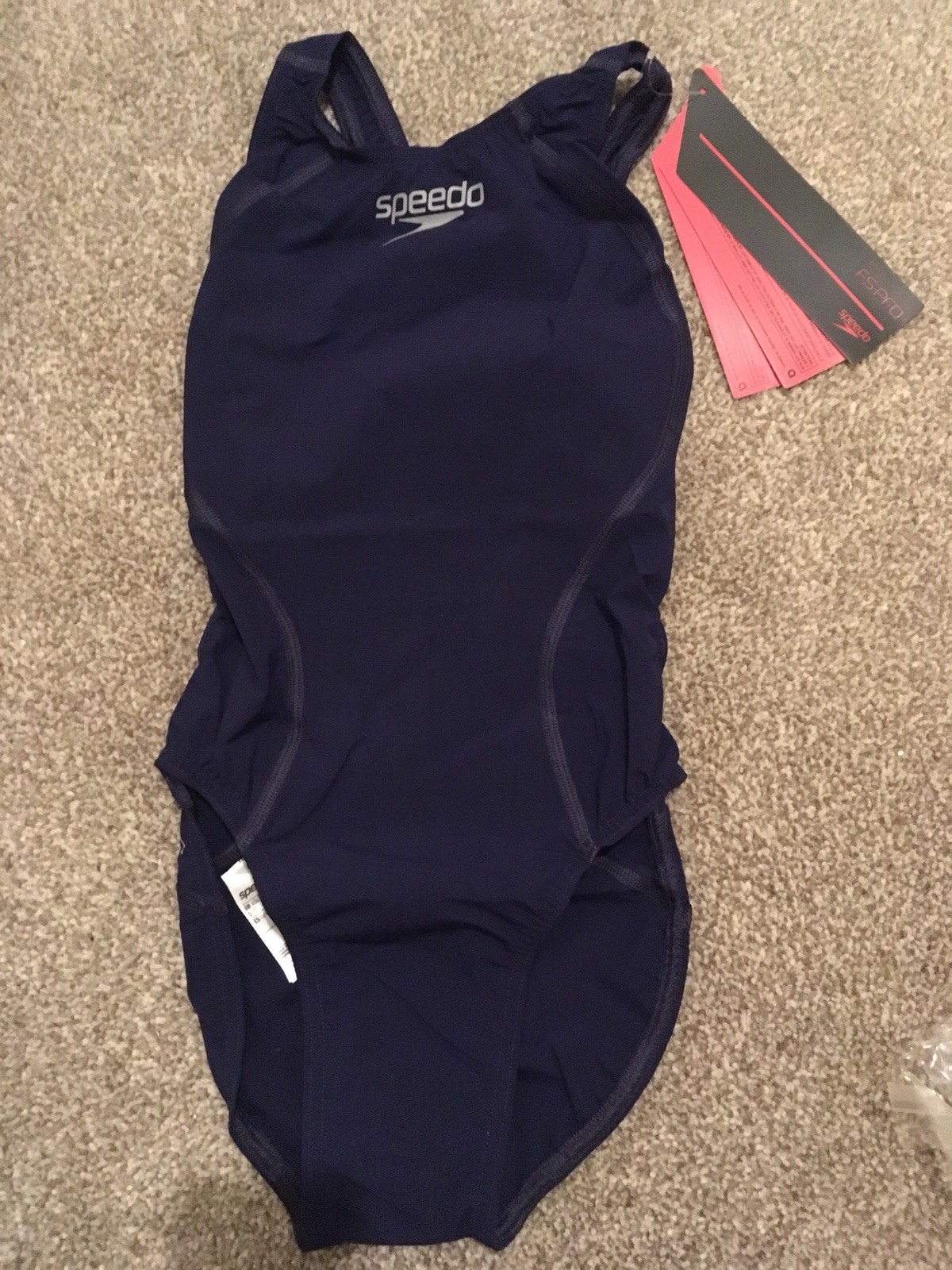 Speedo Fastskin FSPro Recordbreaker Swimsuit Navy size GB 26” eBay