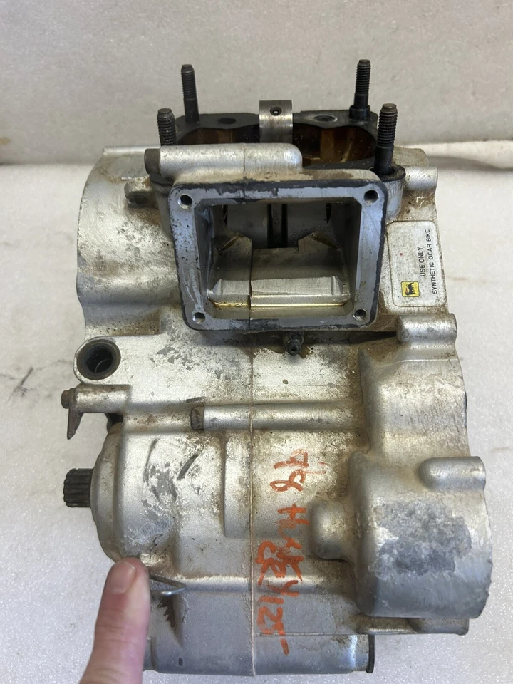 98-06 Husqvarna Husky Cr 125 estojos inferiores extremidade inferior manivela OEM vintage Wr 125 - Imagem 2 de 4