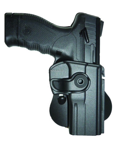 Azula OWB Leather 2 Slot Molded Pancake Belt Holster Zambia