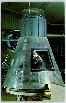 Vintage Postcard - Mercury Spacecraft Freedom 7 - NASA - Smithsonian Institute