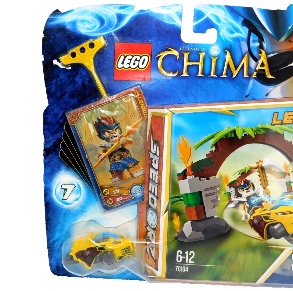 LEGO Jungle Gates Lennox, Legends of  Chima, 70 Parts (70104) - NEW - Image 4 of 4