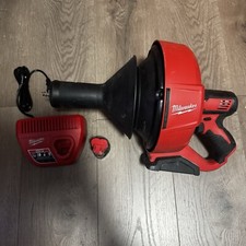 Milwaukee 2571-20 M12 Drain Snake Cleaning Machine Kit with 5/16"X25' Cable