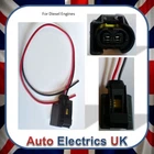 FOR CITROEN FORD PEUGEOT VOLVO 2PIN FUEL INJECTOR CONNECTOR HARNESS PIGTAIL PLUG