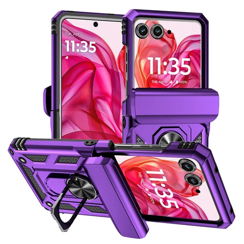 Funda protectora de pantalla brillante a prueba de polvo para Motorola Razr (2024) - Imagen 23 de 23