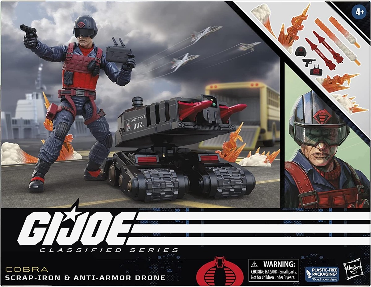 G.I. Joe Classified Series Scrap-Iron & Anti-Armor Drone Set