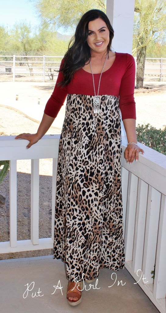 New Womens BURGUNDY RED LEOPARD ANIMAL PRINT 3/4 SLEEVE LONG MAXI DRESS XL USA | eBay New Womens BURGUNDY RED LEOPARD ANIMAL PRINT 3/4 SLEEVE LONG MAXI DRESS XL USA | eBay