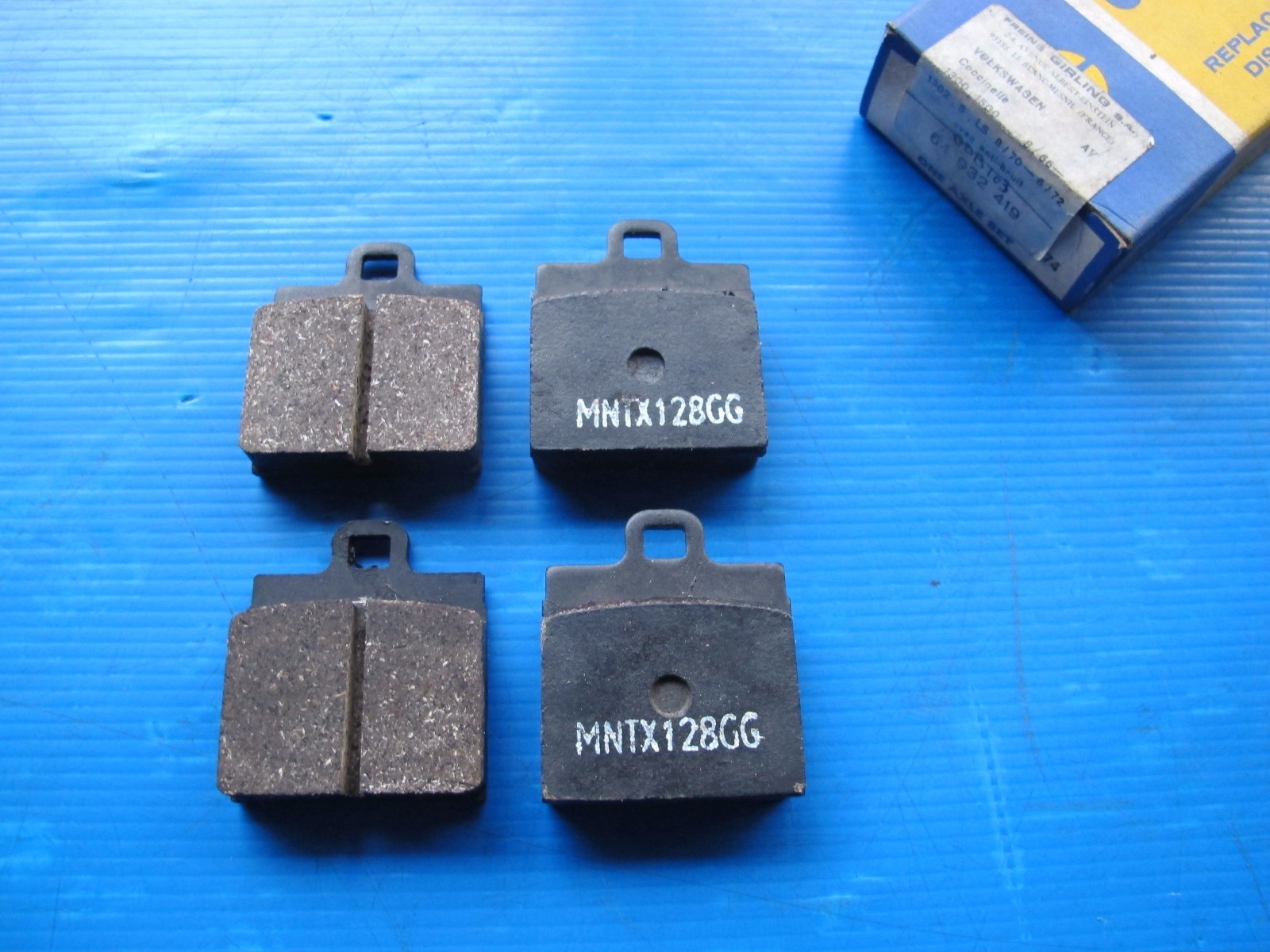 Plaquettes de freins avant Lucas Girling pour Volkswagen Coccinelle et 1302