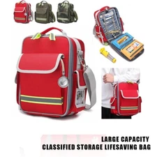 First Aid Medical Bag Outdoor Emergency Rescue Large Capacity Bag Empty Bags