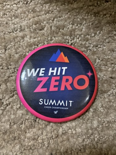Summit Cheer Competition Hit Zero Button New - Picture 1 of 2