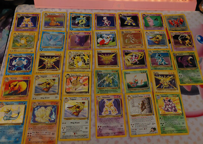 1st Edition - Old Pokemon Cards - 100% Vintage - ALL RARES - WOTC ONLY - HOLO | eBay 1st Edition - Old Pokemon Cards - 100% Vintage - ALL RARES - WOTC ONLY - HOLO | eBay