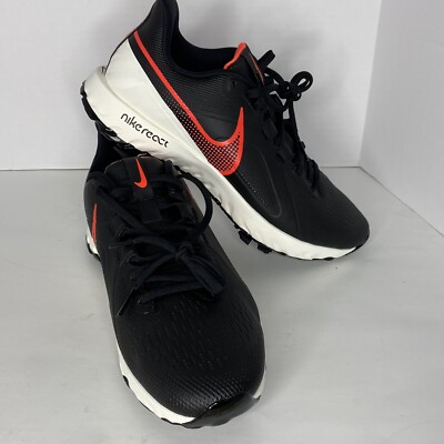 NEW Nike React Infinity Pro Golf Shoes Men's Size Black Red