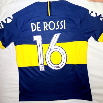 BOCA JUNIORS #16 Daniele de Rossi 2019/20 NIKE Soccer shirt SIZE S