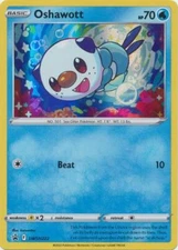 OSHAWOTT SWSH222 SWORD & SHIELD POKEMON (HOLO RARE PROMO, NM)