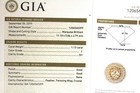 GIA loose certified 1.13ct SI1 J Marquise cut diamond estate vintage antique — photo 8
