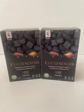 2 Boxes of 108 (216 Pcs) 2KG - Coconut Hookah Charcoal Cubes Shisha FLAT