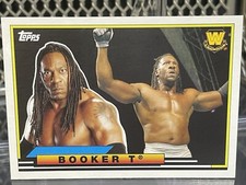 2018 Topps Heritage WWE Booker T Big Legends Wrestling Card #5 WCW Harlem Heat