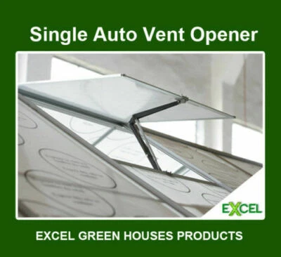 Excel Auto Vent Opener for Garden Greenhouse Storage Green Hot House - Picture 1 of 2