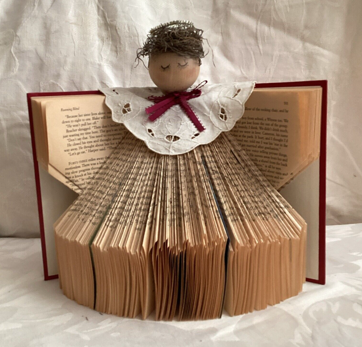 Vtg Readers Digest Hardcover Book Angel Cottagecore Farmhouse