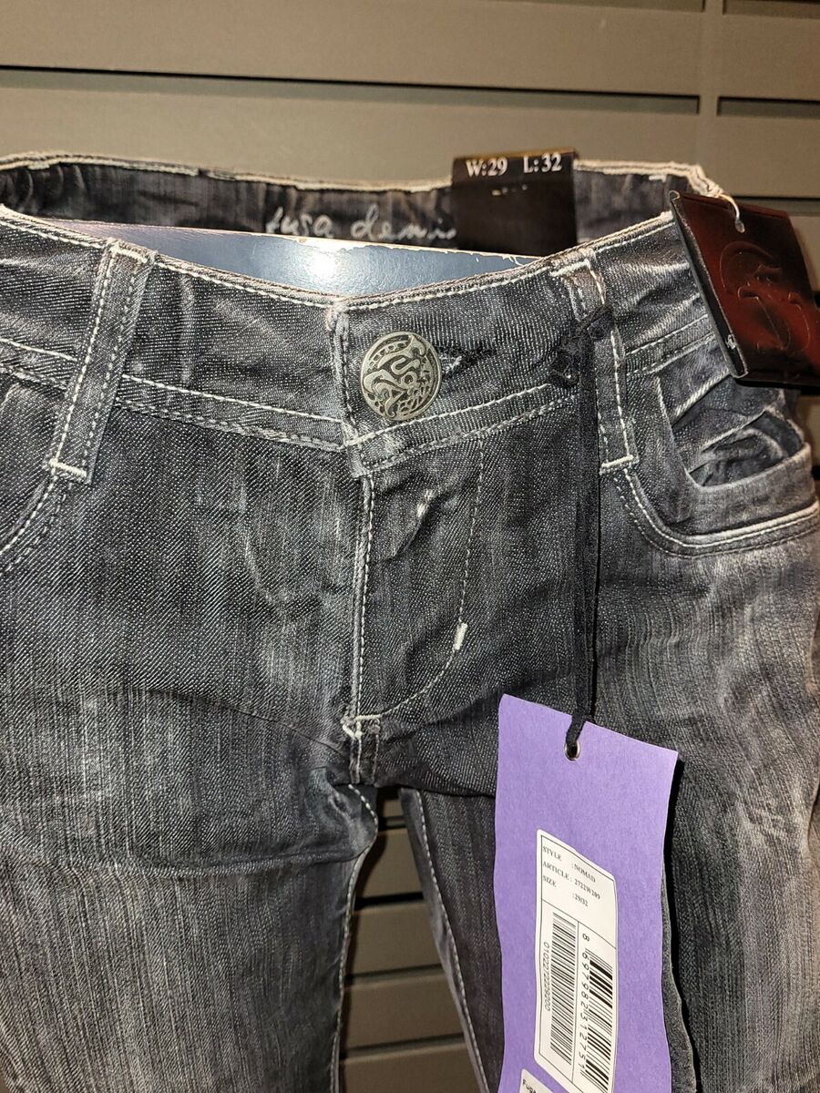 FUGA Jeans Nomad 2744 Women's New Blue Destroyed Vintage New FUGA Jeans Nomad 2744 Women's New Blue Destroyed Vintage New