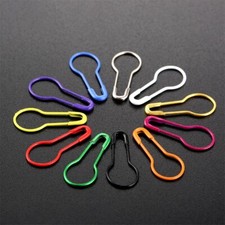100pcs/lot Knitting Crochet Locking Stitch Marker Hangtag Safety Pins Clips