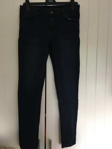 HANGTEN SKINNY FIT Ladies Dark Blue Stretch Jeans. Size Small. - Picture 2 of 3