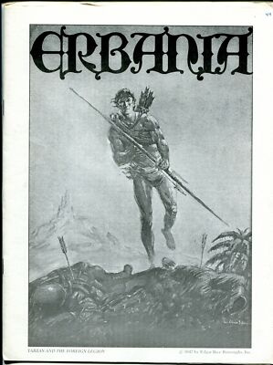 Erbania #44 1979 -Edgar Rice Burroughs-Tarzan-J C Burroughs-info