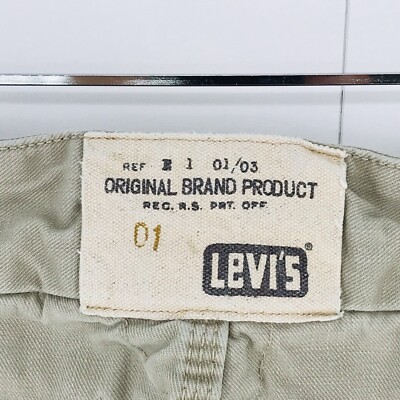 Vintage Levi's LOT 331 - 1155 Beige Regular Straight Jeans