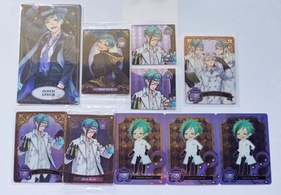 TwistedWonderland Arcana Metaka Sticker Floyd Leech   Blind Box, 10 pcs,