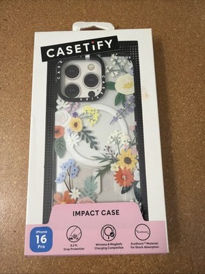 CASETiFY Impact Case w/ Magsafe for iPhone 16 Pro 6.3'' Allie Alpine Floral NEW!