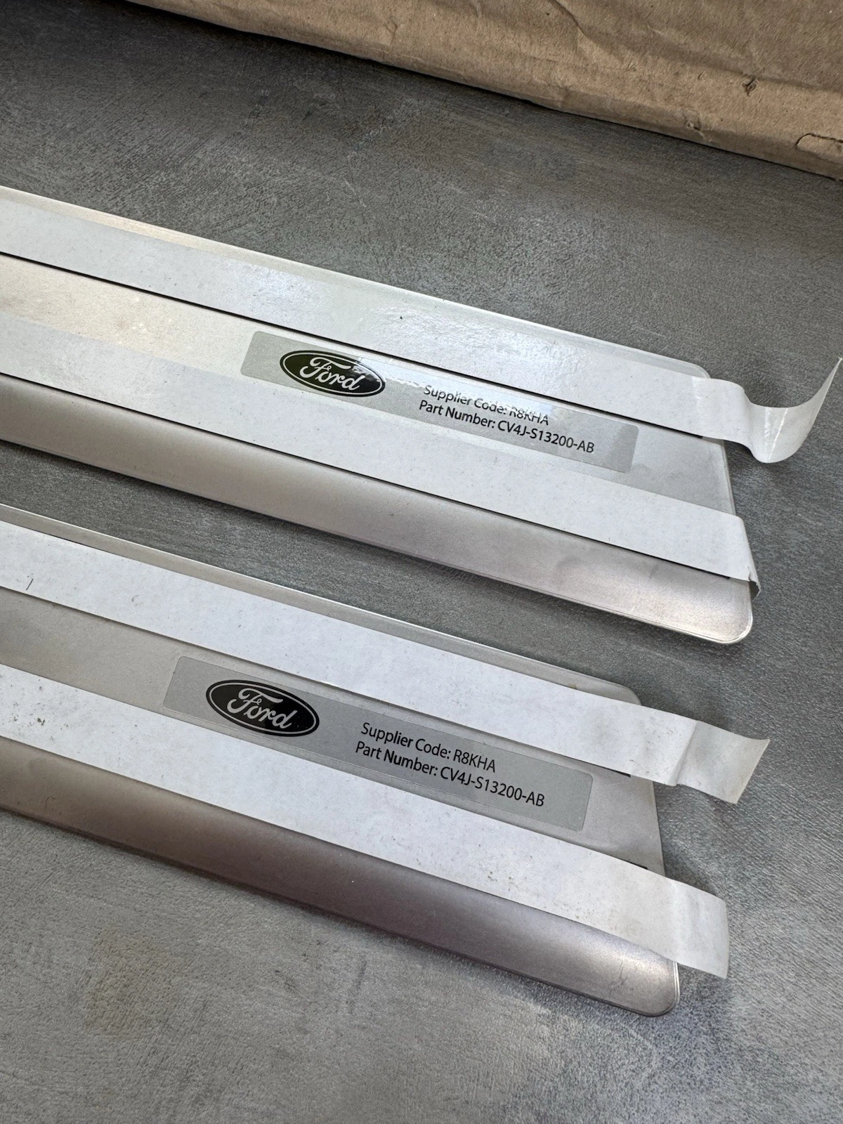 Genuine Ford Kuga Pair Of Tread Scuff Plate Sill Protector 2387376 Brand New 6