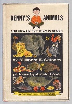 Benny's animals and how he put them in order