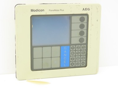 Modicon AEG MM-PM10-200 PanelMate Plus HMI Operator Display Panel