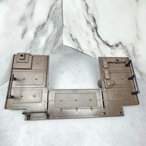 GI JOE HEADQUARTERS MAIN DECK Platform & Railings 1992 Hasbro Original Part READ