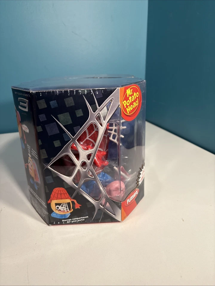 RARO Spider Man Mr Potato Head Spider Spud Venom Sellado Mister Talla Completa Nuevo en Caja NUEVO Foto 2 de 4