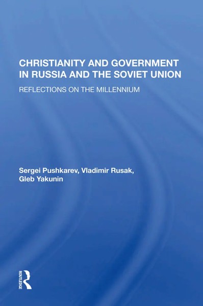 Christianity And Government In Russia And The Soviet Union Sergei Pushkarev Buch-image