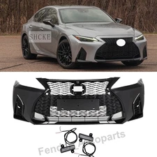 Fit For 06-13 Lexus IS250 IS350 Front Bumper Grille Kit Conversion To 2021+