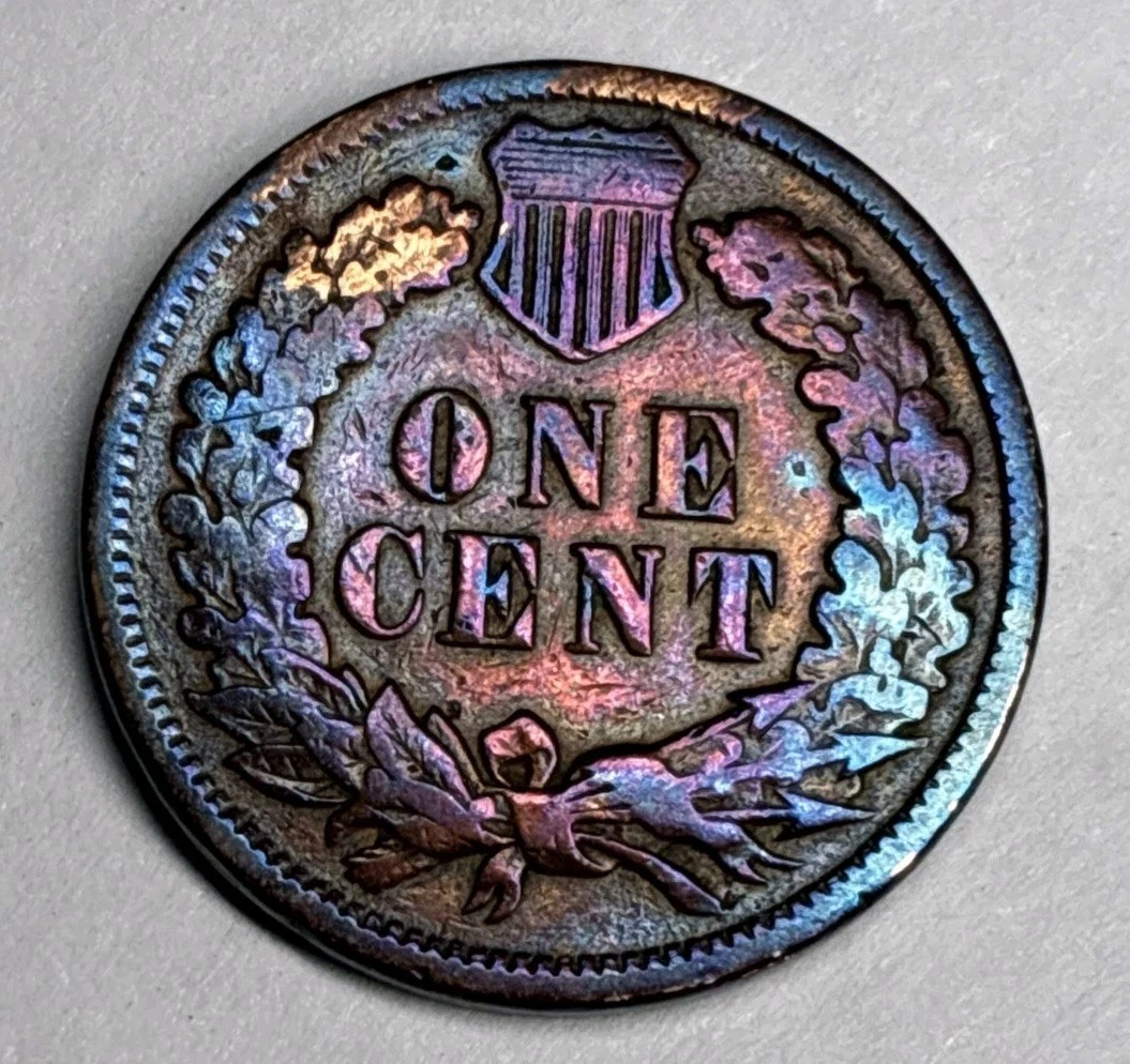 Indian Head Penny Rainbow for sale | eBay