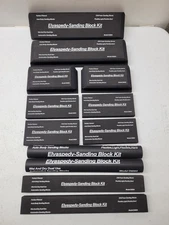 12 pc Sanding Block Kit, Wet Dry Eva Sanding Blocks Auto Body for Automotive NEW