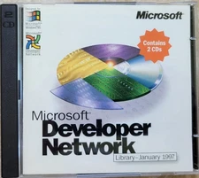 Vintage CD - Microsoft Developer Network, Software Library, 1997